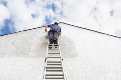Peinture extérieure à Étival — façades et ravalement
